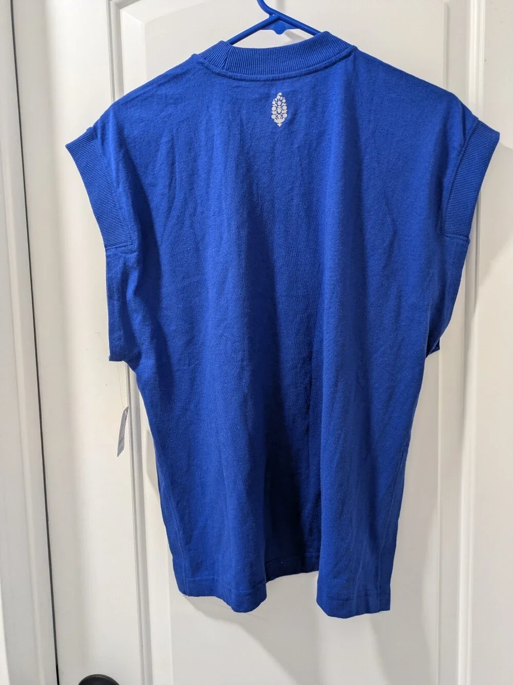 🪷NWT Free People FP Movement Throw + Go Tee In Ultra Indigo, XS